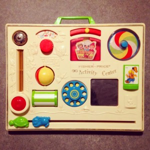 tableau d'activité fisher price