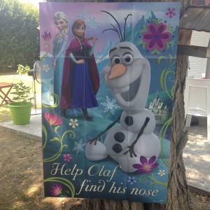 jeu nez olaf reine des neiges anniversaire 