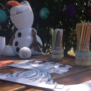 diy activité couronne anniversaire reine des neiges